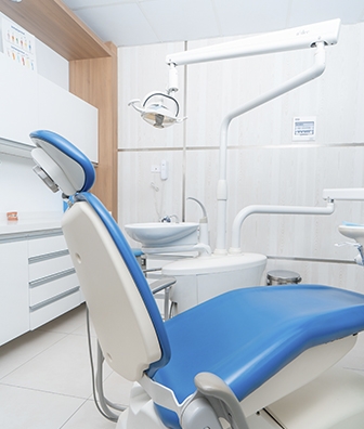 Consultorio dental blanco moderno para endodoncia
